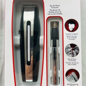 Wahl Black and Silver Trimmer Set